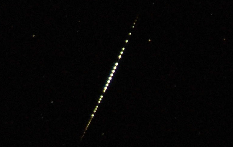 Photo of a nice fireball captured by the DFNEXT camera system at the Galloway Astronomy Centre